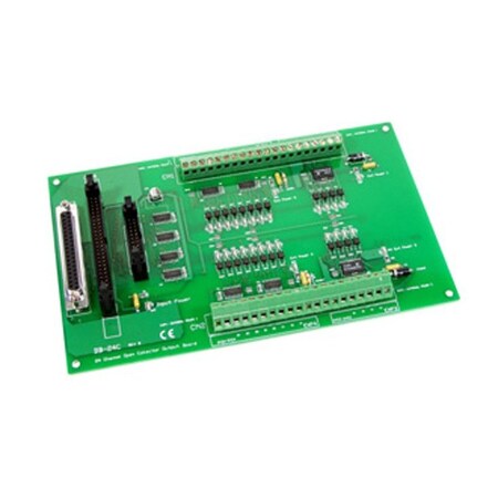 Icp Das 24-channel open-collector output board with 1 meter 37-pin D-Sub cable DB-24C/D